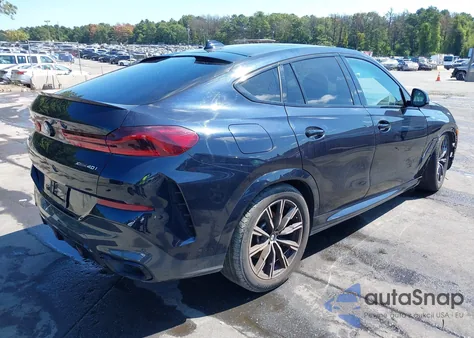 2022 BMW X6 xDrive40I z USA, uszkodzony, nr VIN 5UXCY6C05N9N29823